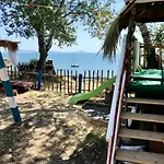דירה Penthouse Panorama Sea View Apt. פומורי