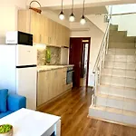 דירה Penthouse Panorama Sea View Apt. פומורי