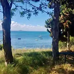 דירה Penthouse Panorama Sea View Apt. פומורי