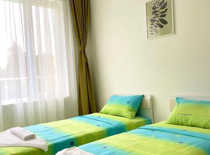 Penthouse Panorama Sea View Apt. Lägenhet Pomorie