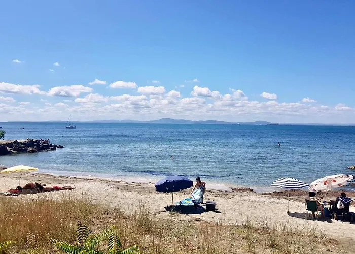 Апартамент Penthouse Panorama Sea View Apt. Поморие