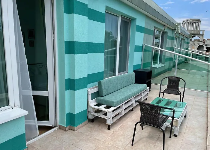 Penthouse Panorama Sea View Apt. Апартамент